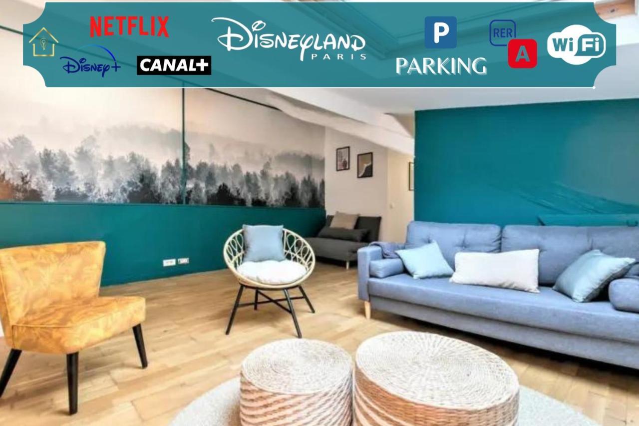 Mickey'S Gateway N4 Pour 6 Votre Refuge Familial Apartment Montevrain Luaran gambar